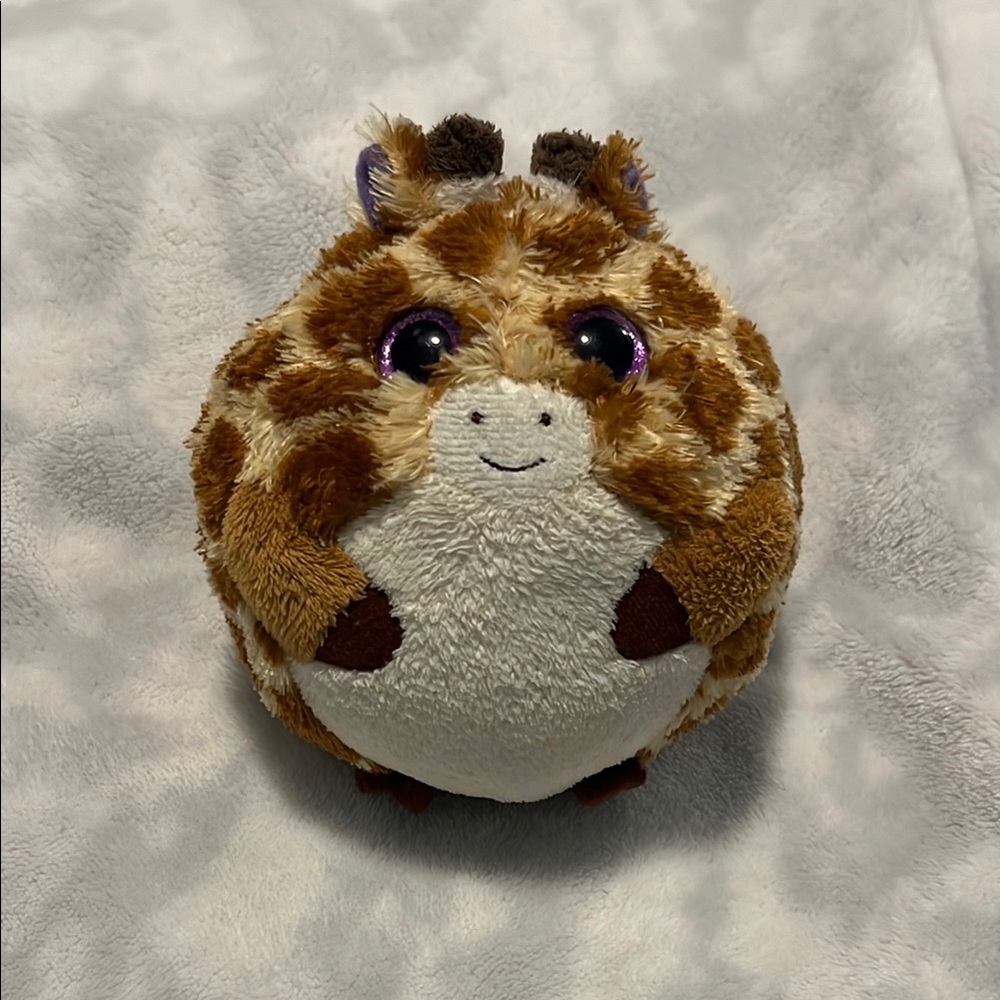 Ty Beanie Ball Giraffe Tippy
